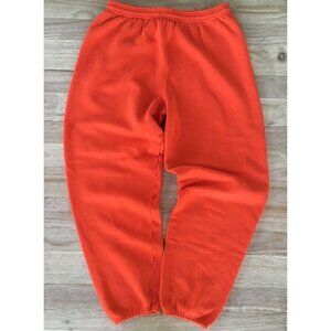 Vintage SOFFE UVA University Of Virginia Sweatpants Orange LARGE USA
